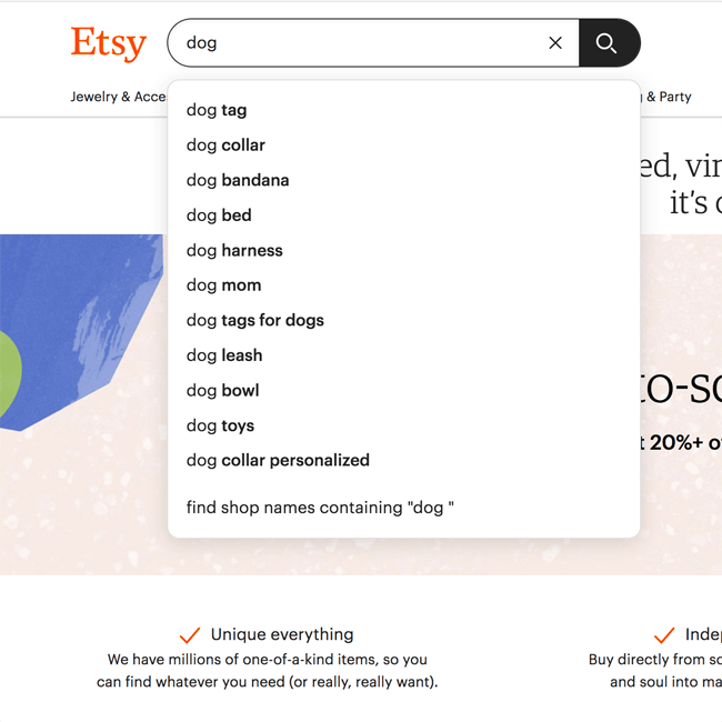 etsy keyword suggestions